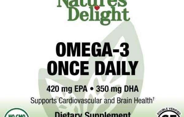 Omega-3 Once Daily Natural Lemon Flavor Fish Oil – 90 Softgels