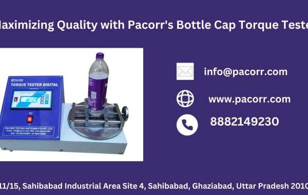 Maximizing Bottle Seal Efficiency with the Advanced Bottle Cap Torque Tester on pacorr.com