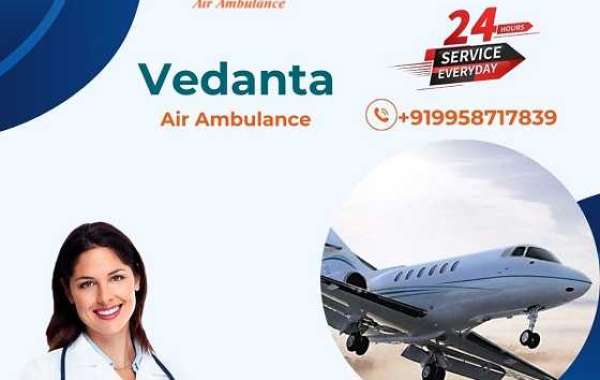 The Guarantee of Keeping Patients Stable is Highest at Vedanta Air Ambulance Service in Bhubaneswar