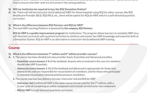 NRP 8th Edition Certification: Master Neonatal Resuscitation Skills