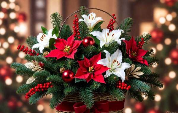 Combining Christmas Flowers with Greenery for Maximum Festive Impact