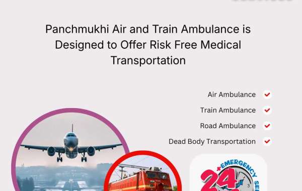 Take advantage of a Medically Equipped Transport Solution Offered on Time at Panchmukhi’s Air and Train Ambulance Servic
