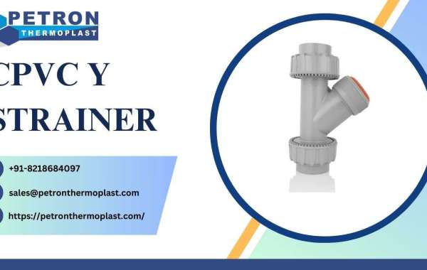 Heavy Duty CPVC Y Strainer for Continuous Industrial Use