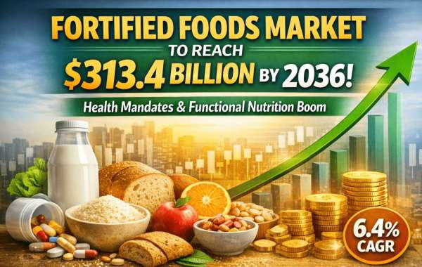 Fortified Foods Market on Course to Reach USD 313.4 Billion by 2036 as Public Health Mandates and Functional Premiumisat